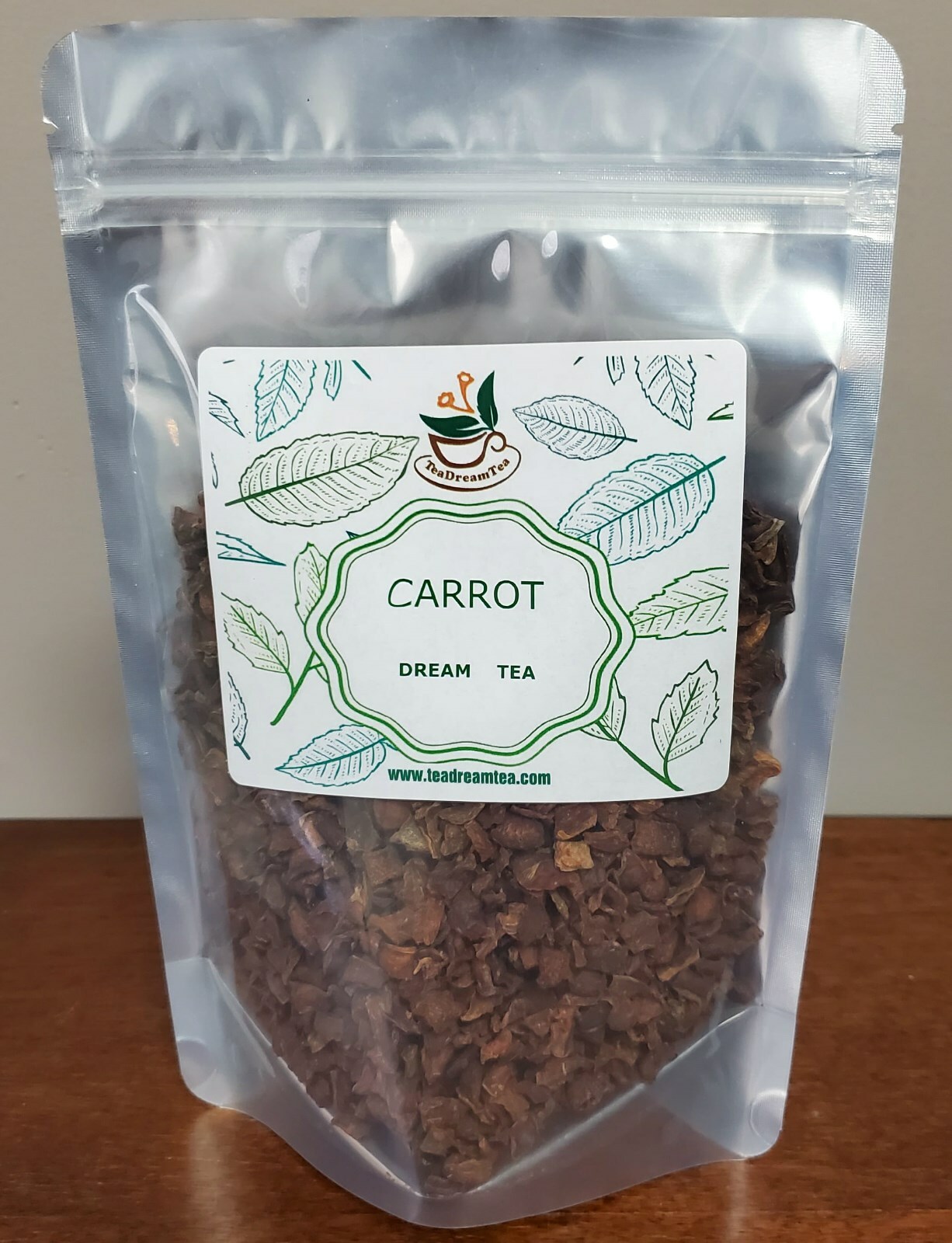 Carrot Dream Wellness Tea Roast Carrot Free Wooden Spoon + 5 Disposable Tea Bags