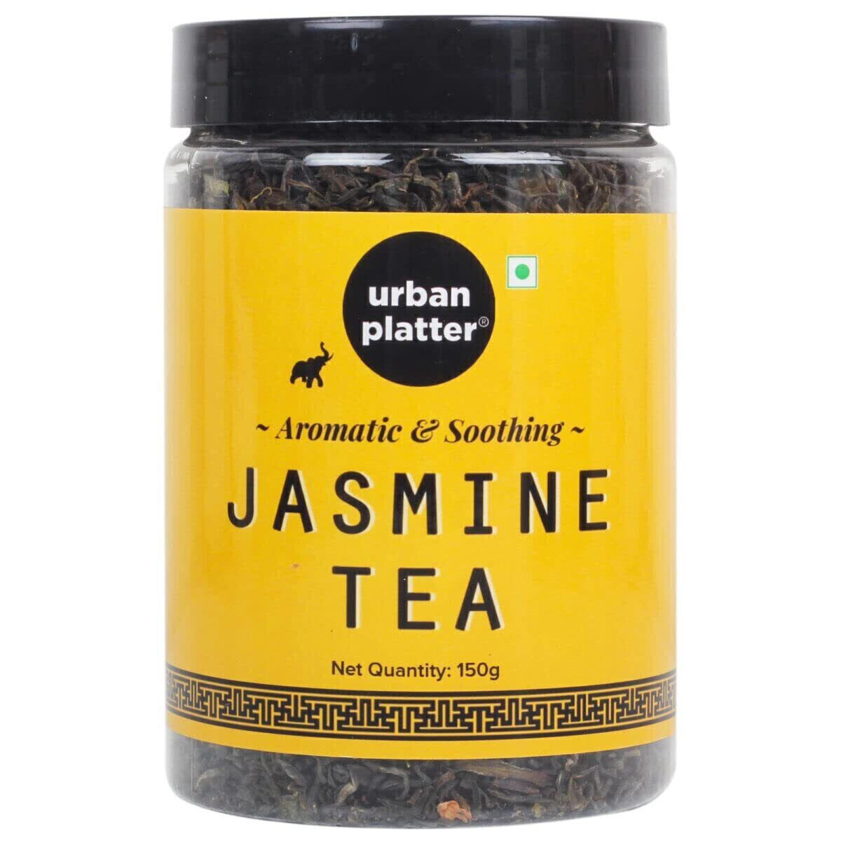 Aromatic And Soothing Oriental Jasmine Herbal Green Tea (Louce) 150gm Jar