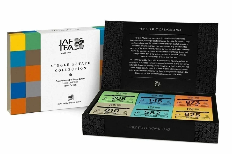 JAF TEA – Single Estate Collection 180g FREE SHIPPING WORLD WIDE