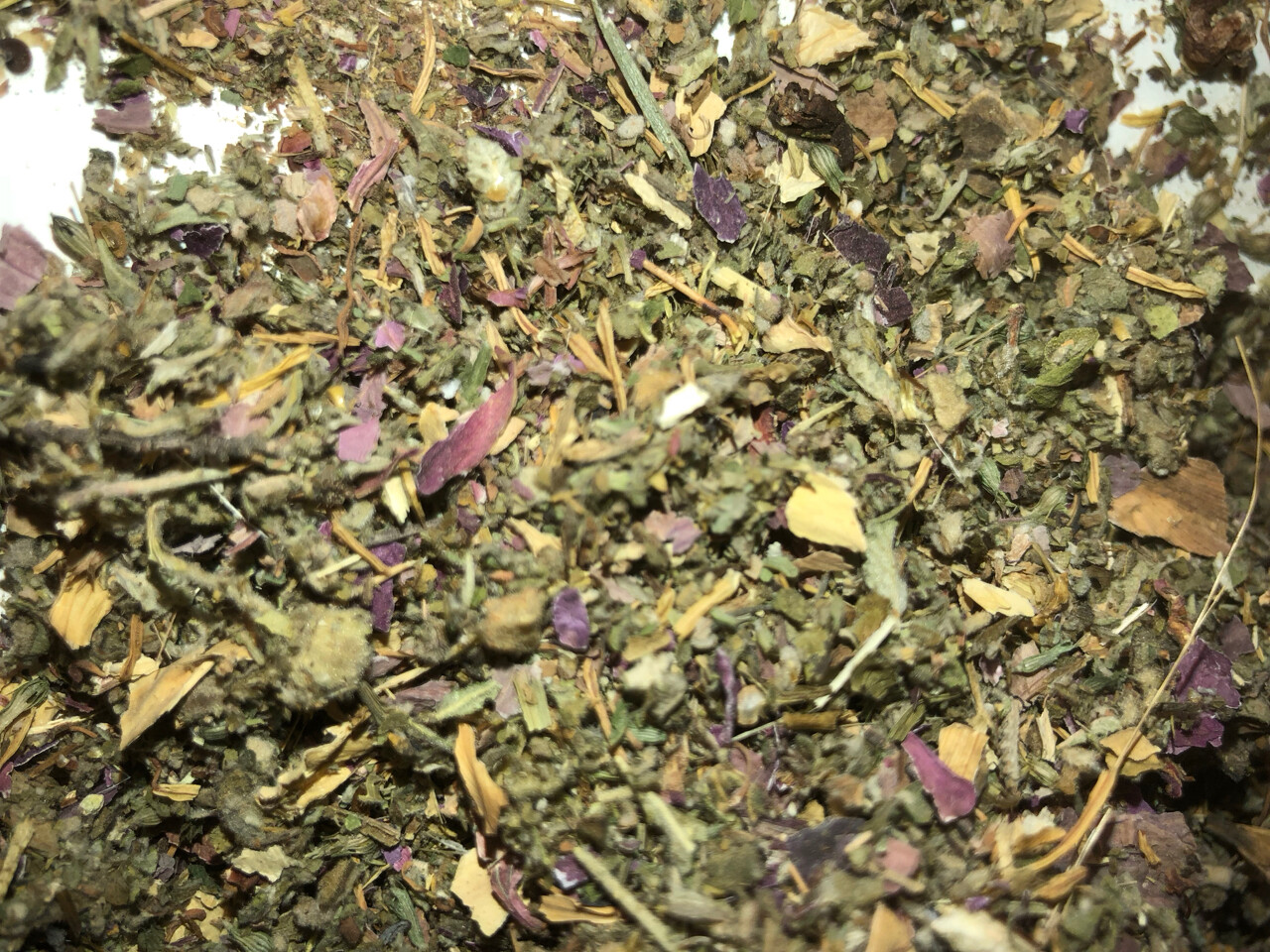 Skullcap Damiana Lotus Passionflower Mullein – No.1 Herb Mix