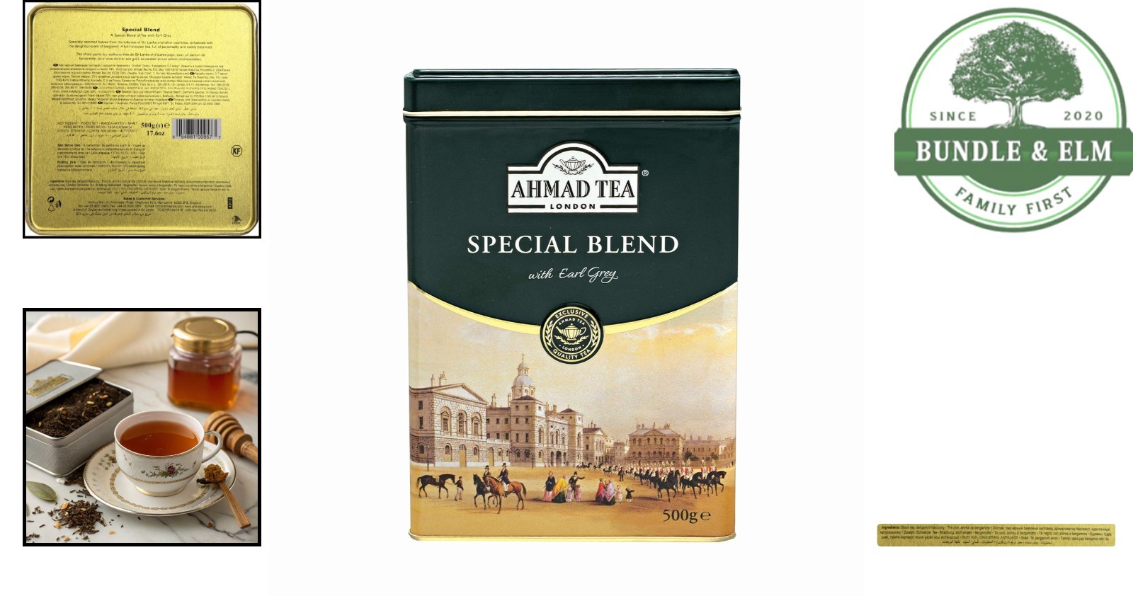 Quality Loose Leaf Tea, 17.6 Ounce Special Blend with Gluten-Free Ingredients