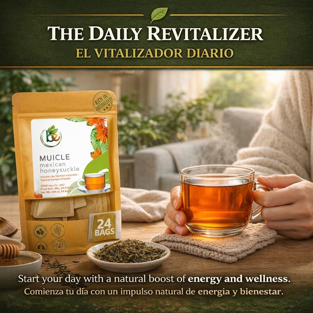 Muicle (Mexican Honeysuckle) Herbal Tea – 24 Tea Bags by BEXPERTSUSA Visit the B