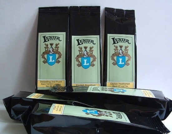 Lenier Sample Traditional Non Flavored Leaf Teas 6 – 2oz Sample # 3