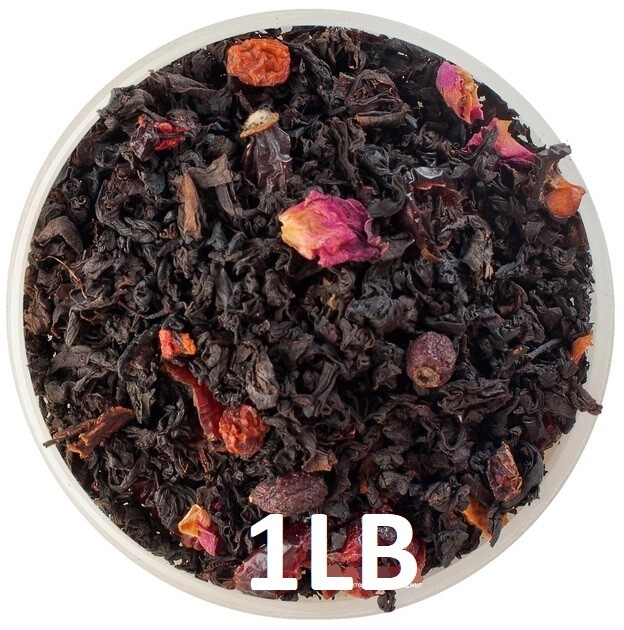 Elder berry Black Tea Organic Choice of Loose leaf 1LB or Tea bags