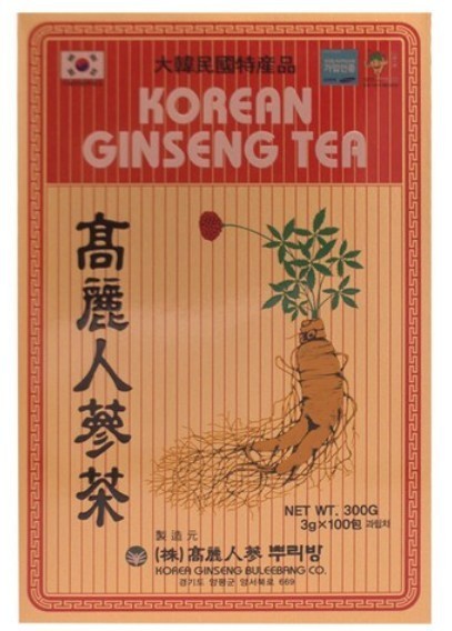 1+1 Korean Red Ginseng Tea 3g x 100bags+Korean Ginseng Tea 3g x 100bag