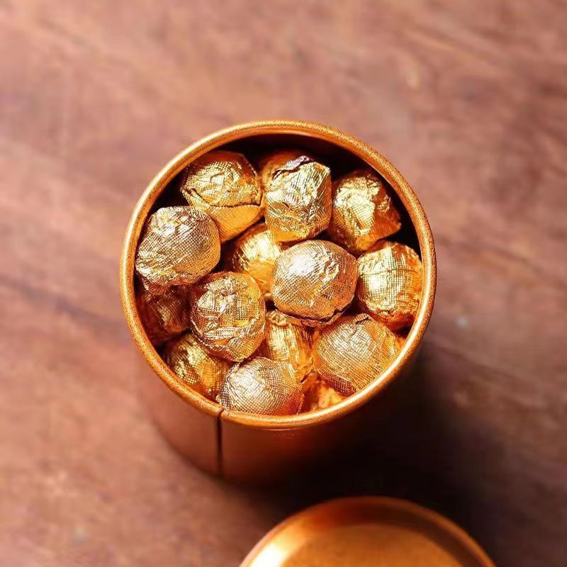 30g Yunnan Pu-erh Ripe Tea Cream Portable Puerh Cooked Tea Pu’er Black Tea Ball
