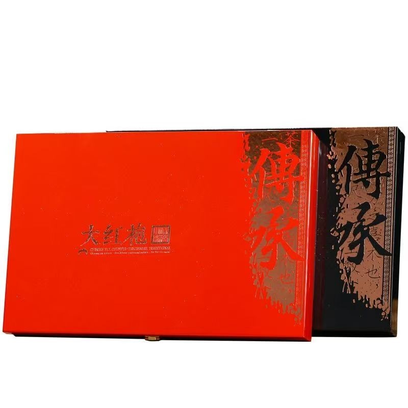 25 packs of Dahongpao tea, each weighing 20 grams, with a premium gift box