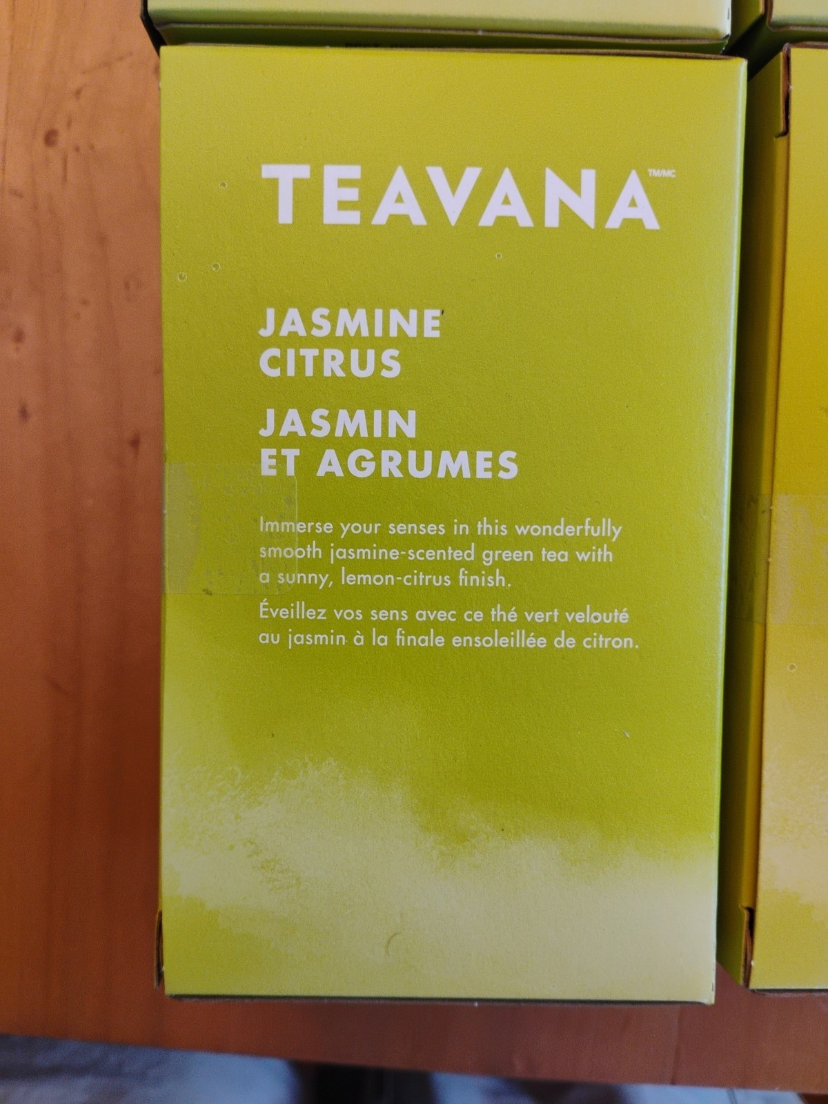 6x Teavana Jasmine Citrus Green Tea 24ct. Filterbags Best Before:11/26/25 NIB
