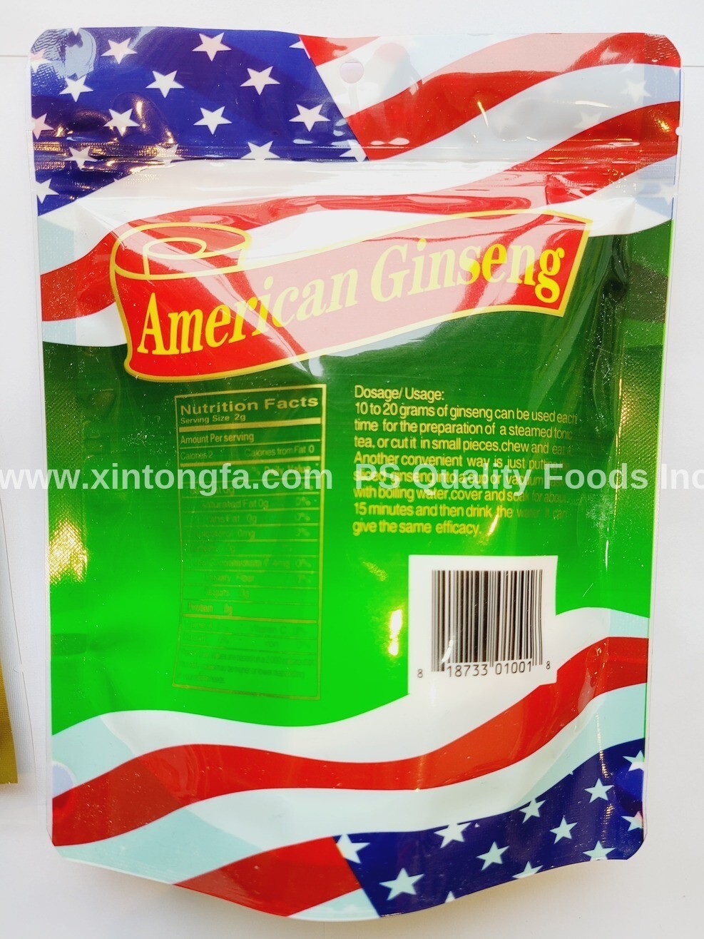 Premium Grade American Round Ginseng Slice, 100% Hand Selected (4oz/8oz/16oz)