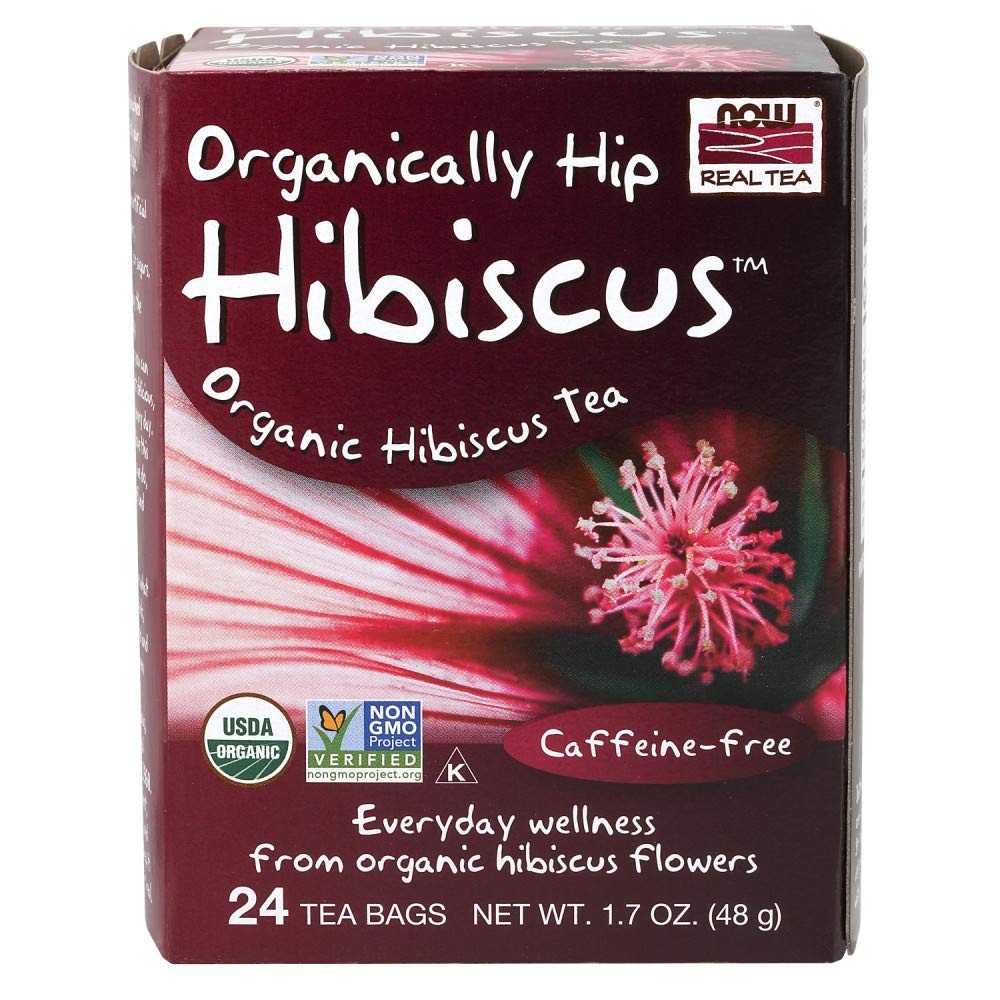 Organic Hibiscus Tea Pack Of 2 48 Total Tea Bags Caffeine Free Anti Aging Ben…