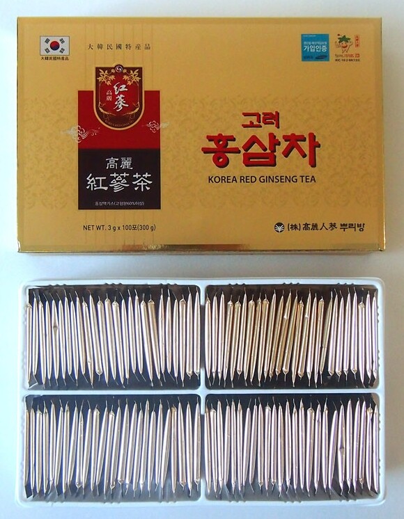 Anti Stress Fatigue Korean Red Ginseng Extract Red Ginseng Root Tea 3g 100p 50p