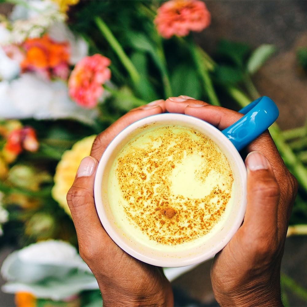 Banyan Botanicals Turmeric Milk – Organic Turmeric Latte Mix with Ashwagandha…