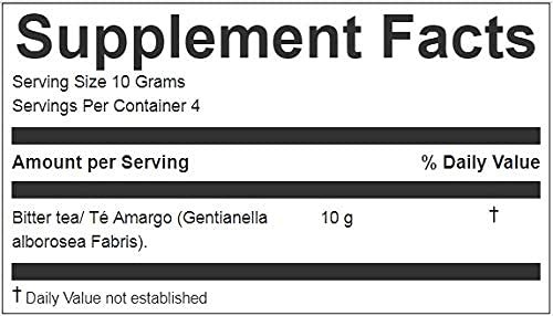 Te Amargo Tea | 100% Natural Bitter Tea | 1.41oz / 40g | Naturally Aids in Su…