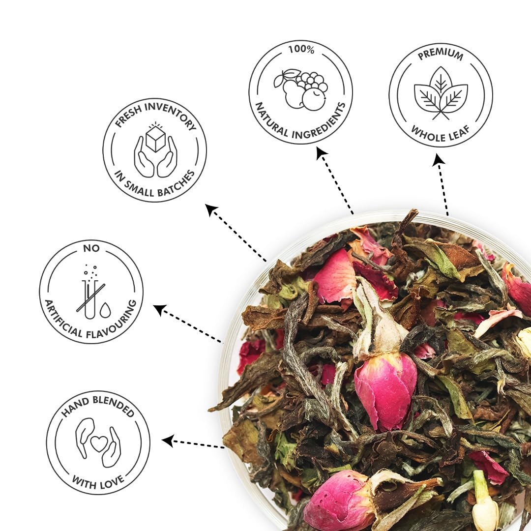 CelesTe Her Majesty – Jasmine Tea Loose Leaf – Premium Blend with Jasmine…