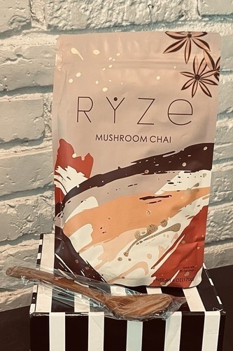 RŸ. ZE Mushroom Chai With 6 Adaptogenic Mushrooms Beverage Powder FREE SHIPPING