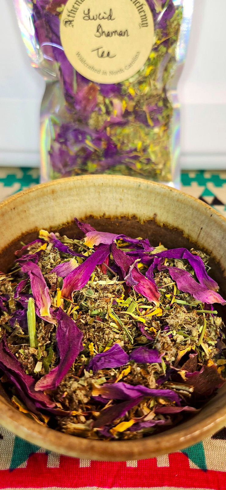 Lucid Shaman Tea, Handmade, Astral Tea, Lucid Dream, Third Eye, 1oz