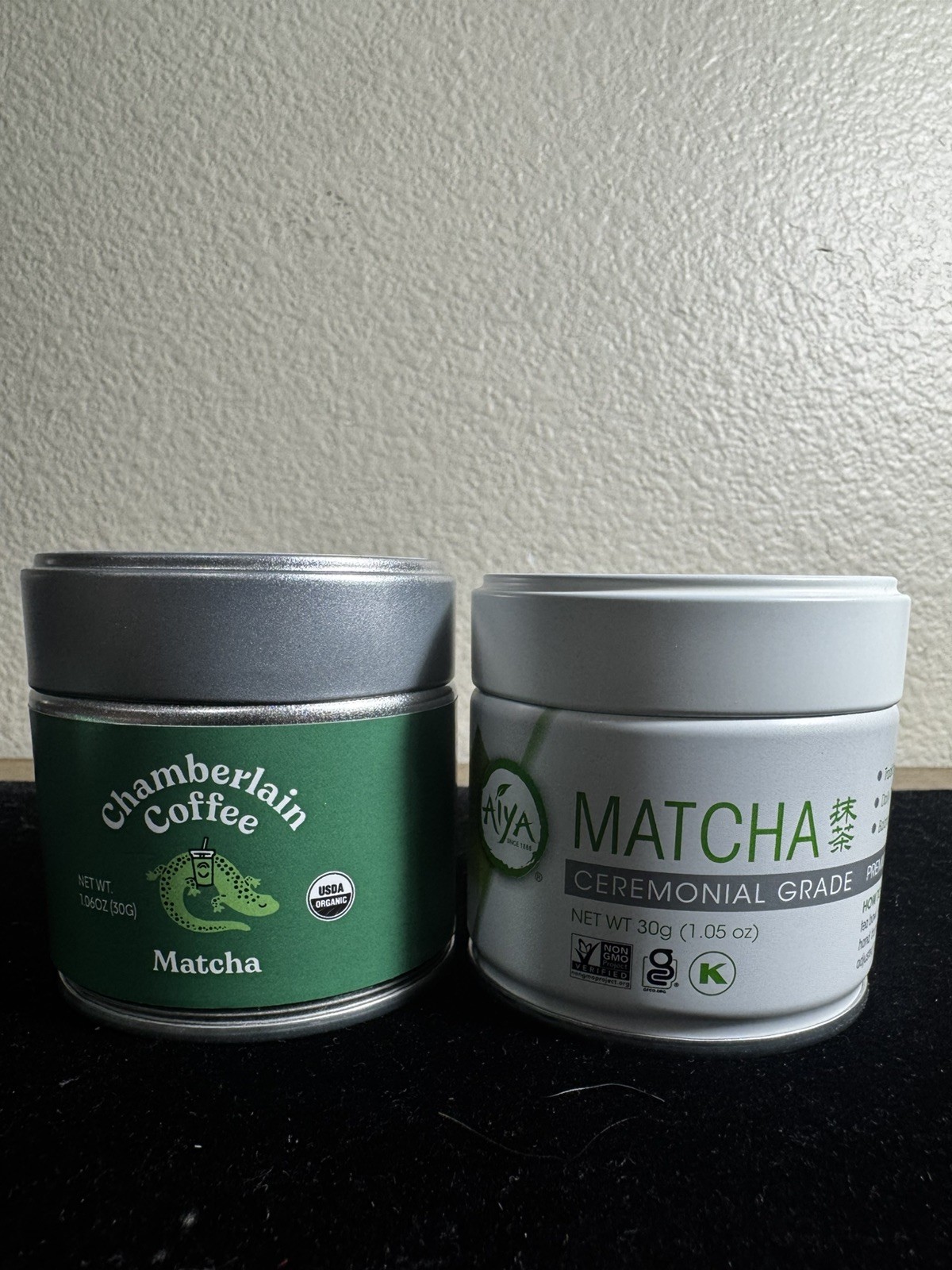 Aiya Authentic Ceremonial Grade Japanese Matcha Green Tea Powder 30g Coffee 30g