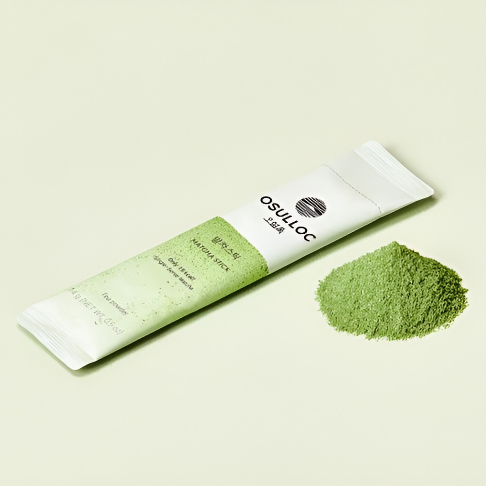 Osulloc Matcha Stick 15kcal 2 Pack Korean Green Tea Powder