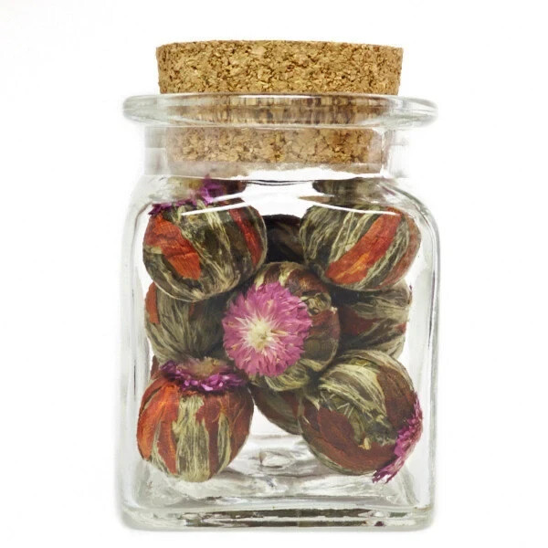 Guava Flowering Tea – ~8 tea balls in a jar, see description