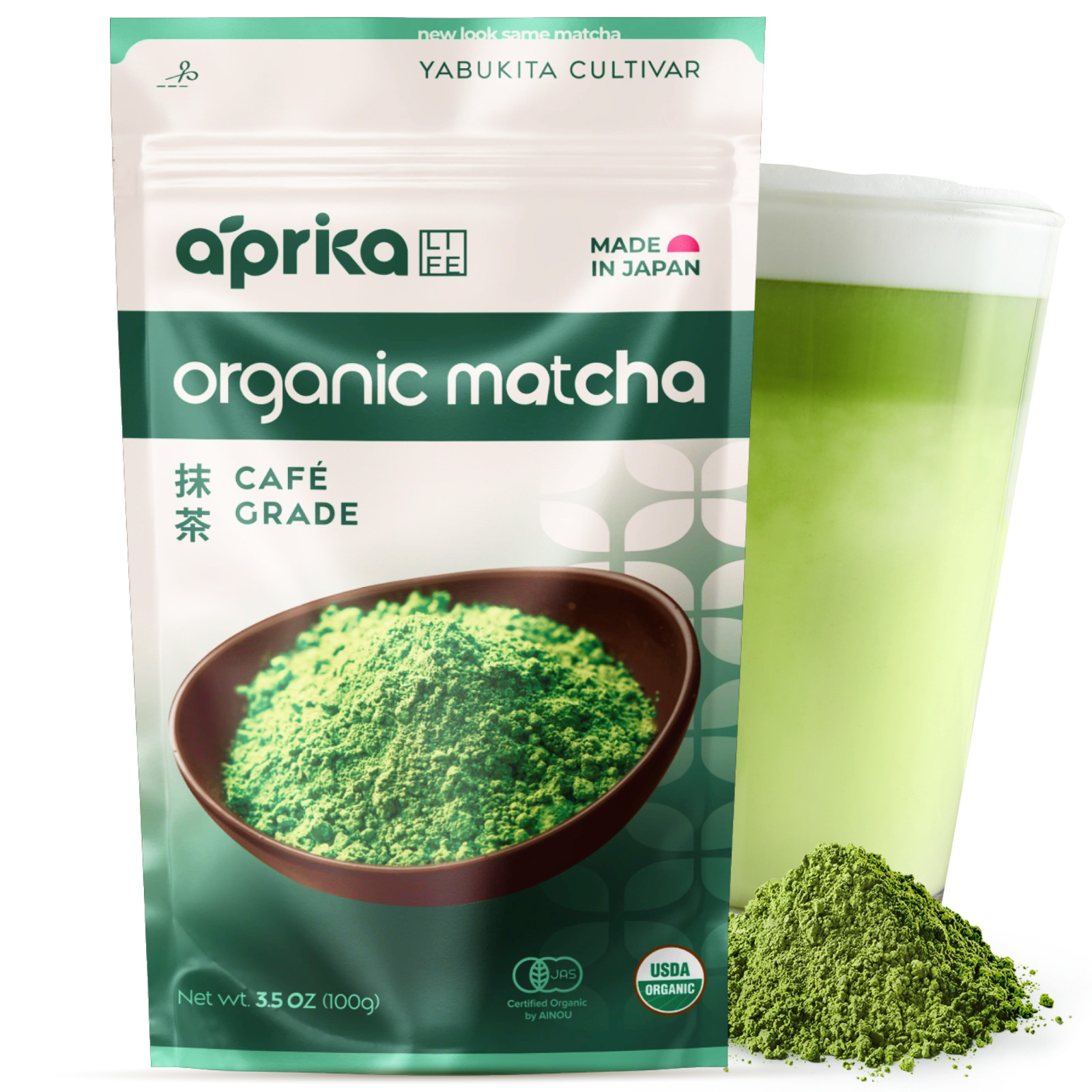 Premium Culinary Grade Organic Japanese Matcha Green Tea Powder Unsweetened 100g