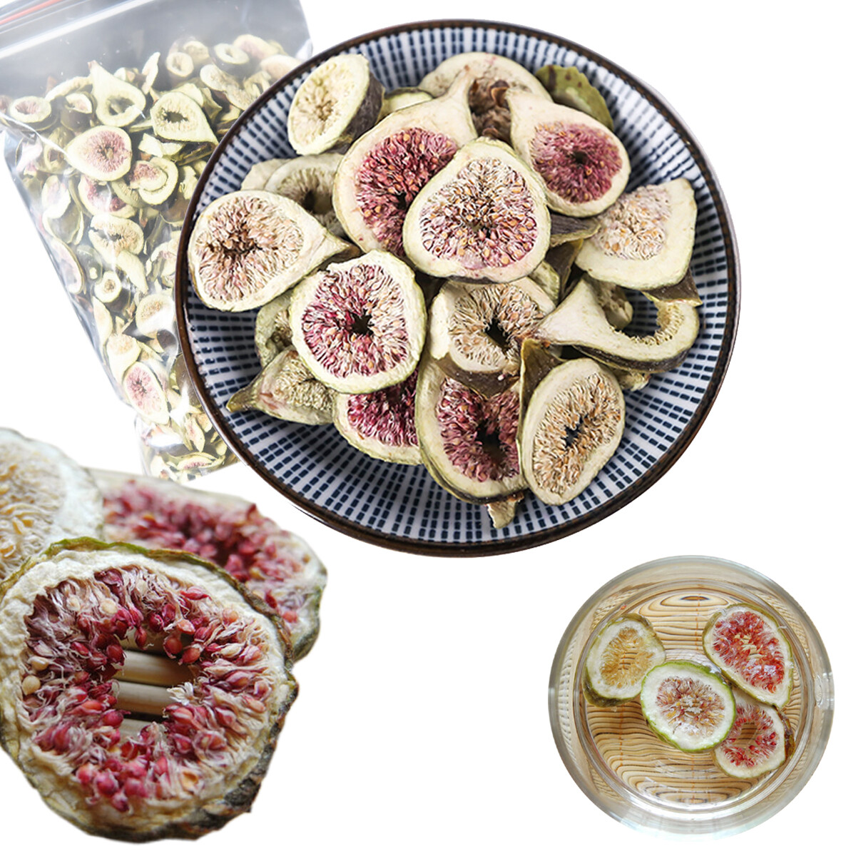 Dried Fig Fruit Tea Natural Flower Tea Premium Chinese Herbal Drink