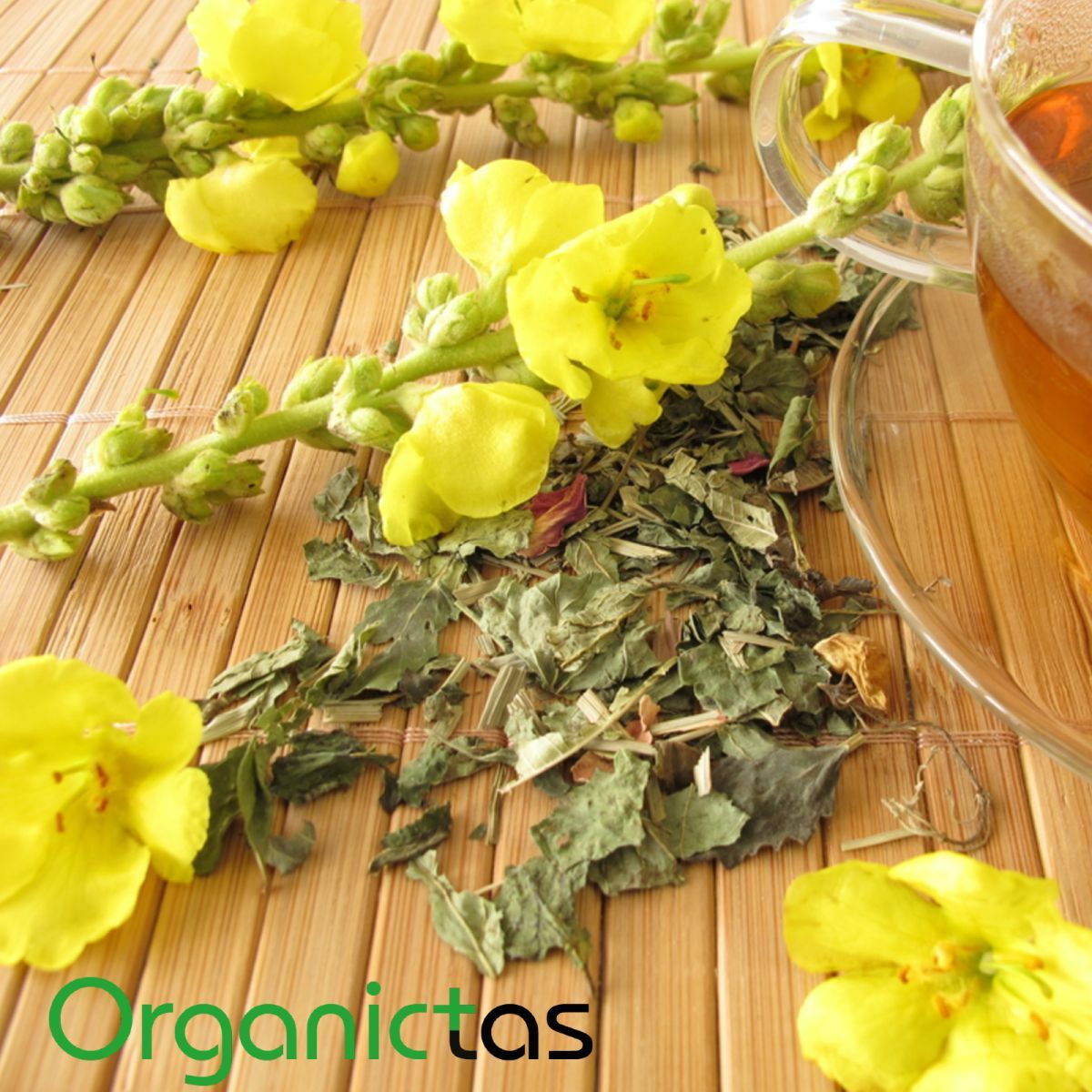 Mullein Leaf & Flower Tea Loose Organic Herb Premium Quality Herbal 25 g – 200 g
