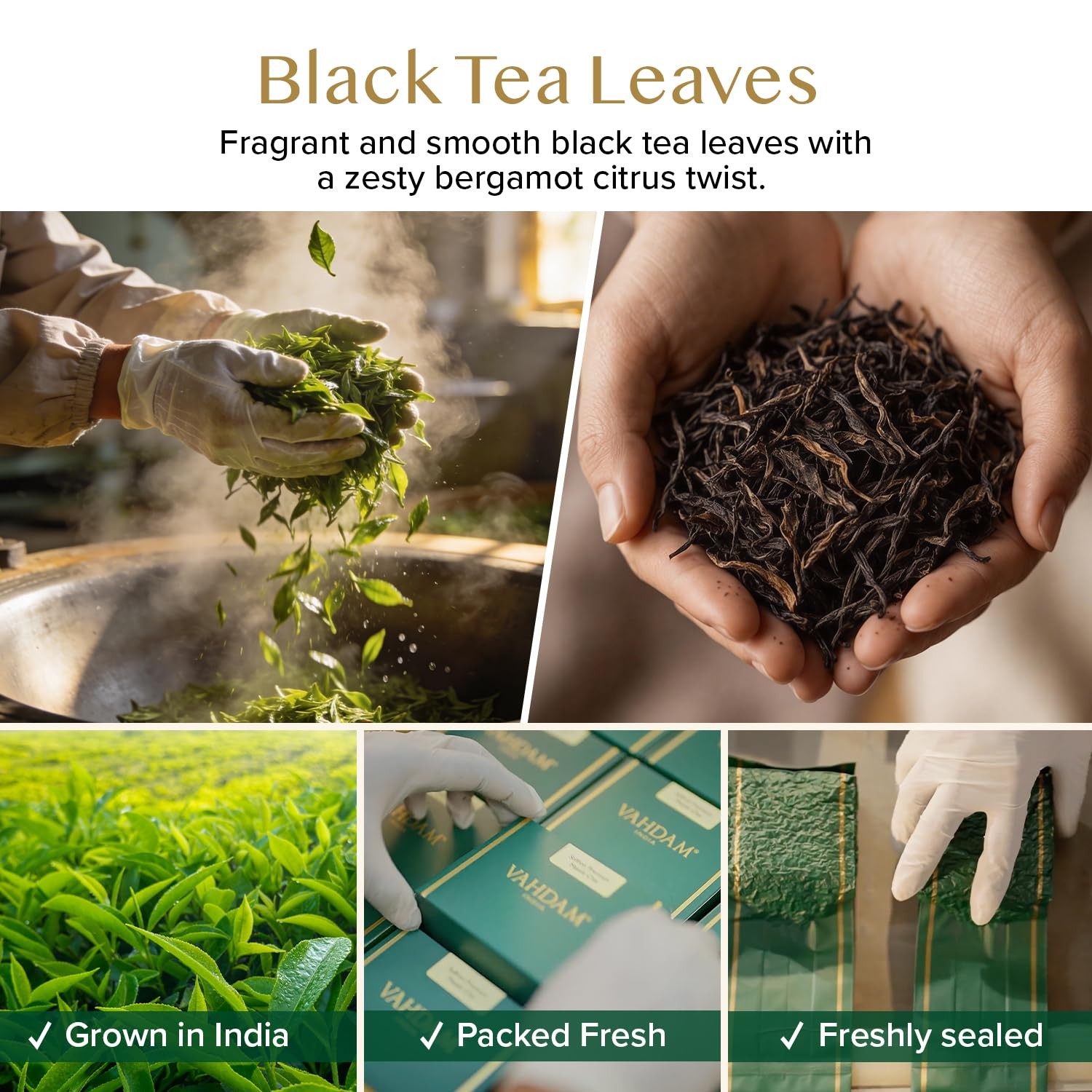 VAHDAM, Earl Grey Tea Loose Leaf 170+ Cups 340g/12oz Citrusy & Delicious Blac…