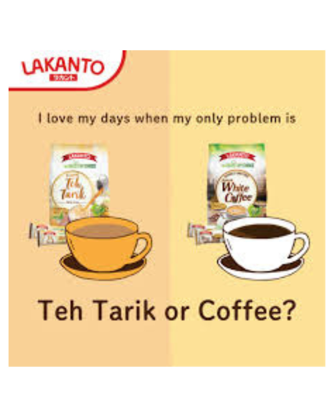 Lakanto Instant Low GI Teh Tarik (12 x 35g sachets) A Healthy Choice