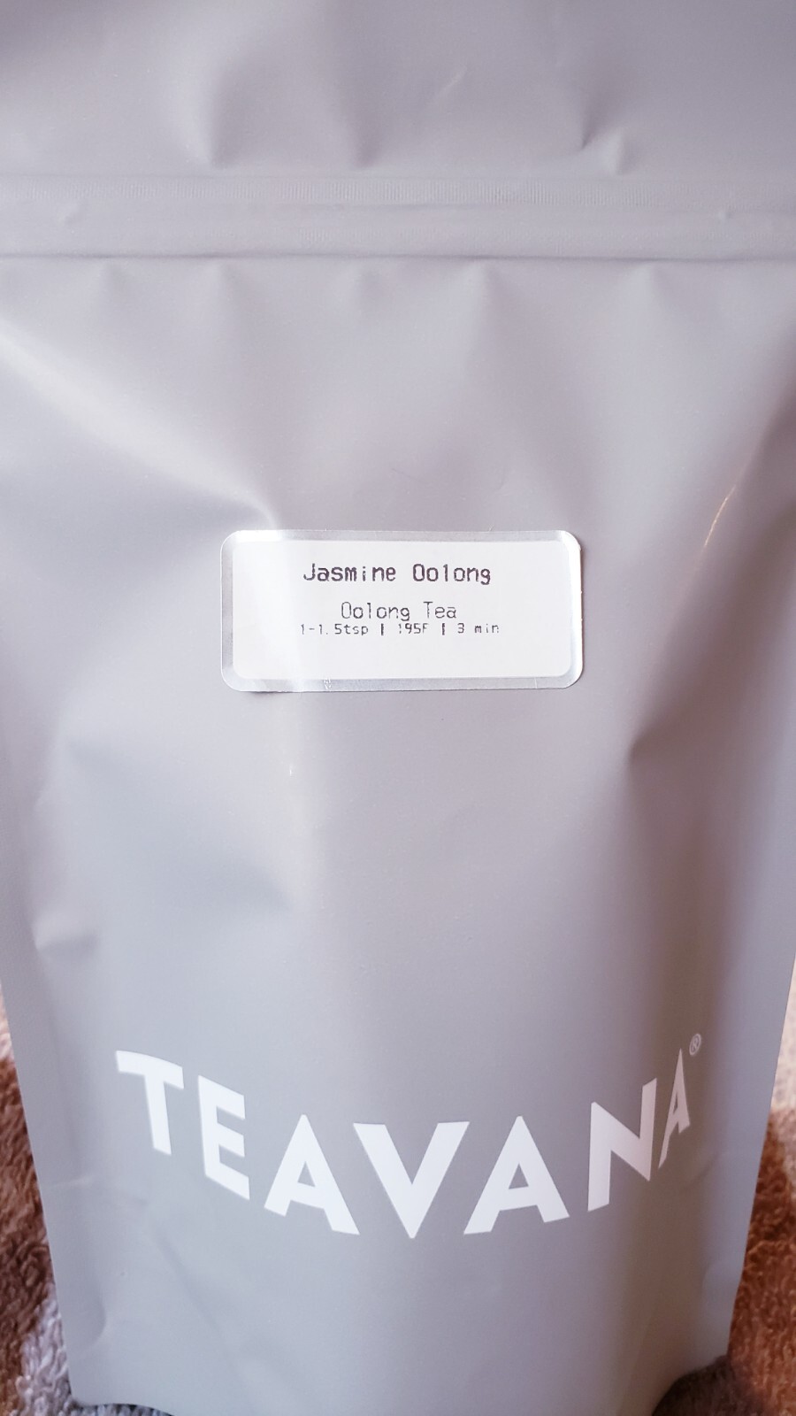 💘🌈💘 RARE! NEW! 2 OZ TEAVANA JASMINE OOLONG TEA SEALED BAG 💘🌈💘