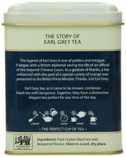 Dilmah Tea, Earl Grey Tea, Loose Leaf, 4.4-Ounce Tins (Pack of 3) (Pkg vary)