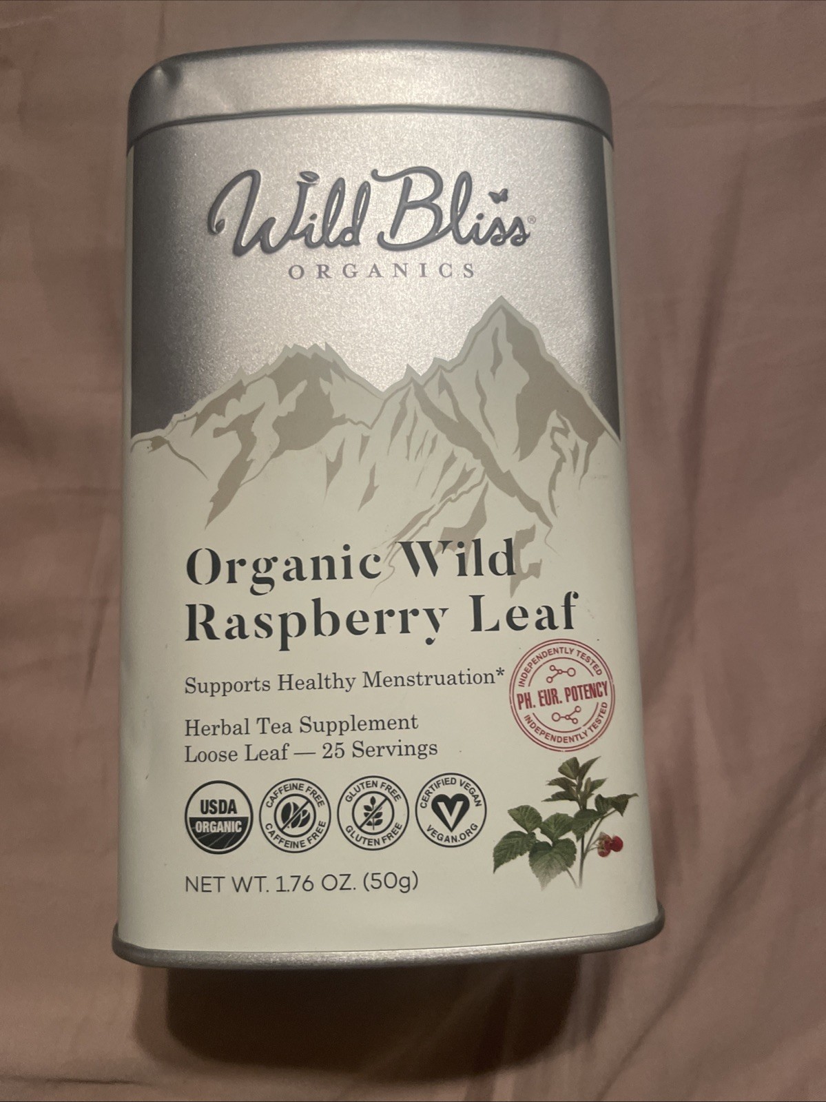 wildbliss organic wild rasberry leaf tea