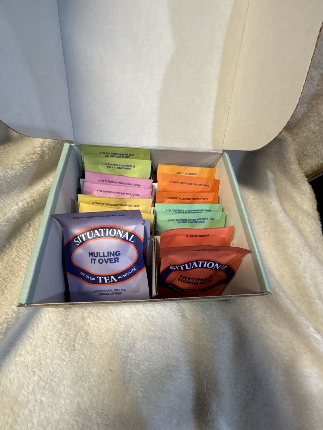 Uncommon Goods A Tea for Every Situation Organic Tea Gift Set