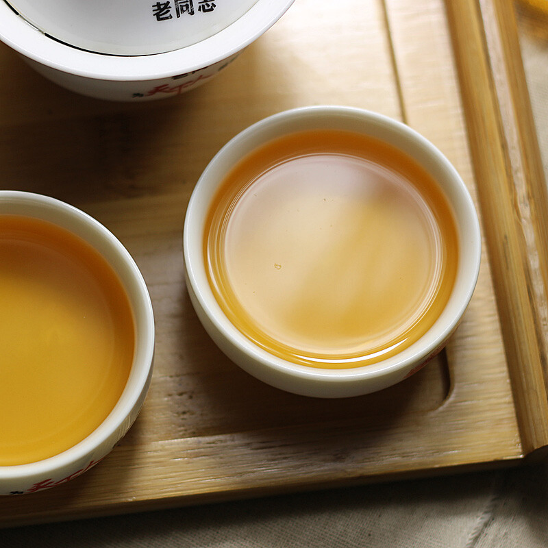 Purple Bud Ziyun Pu’er Tea * 2011 Haiwan Old Comrade Puer Pu Erh Brick Raw 250g
