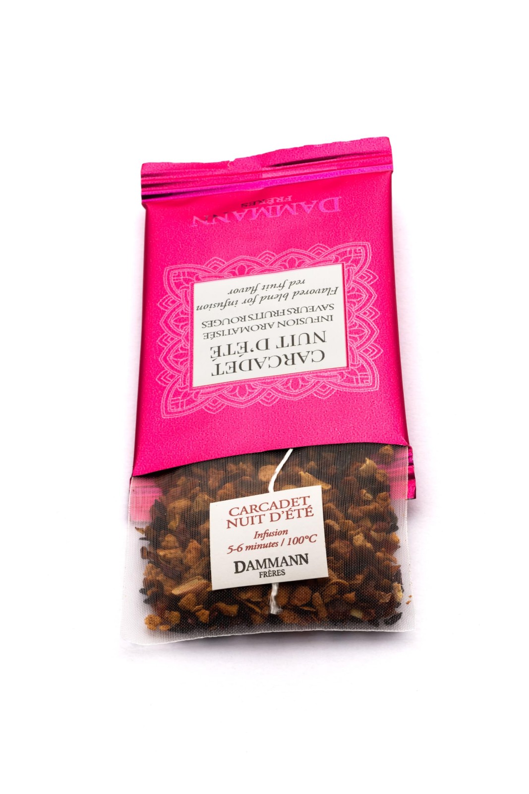 Dammann Freres Sachets, Carcadet Nuit d’été Tea Bags, Premium Gourmet French …