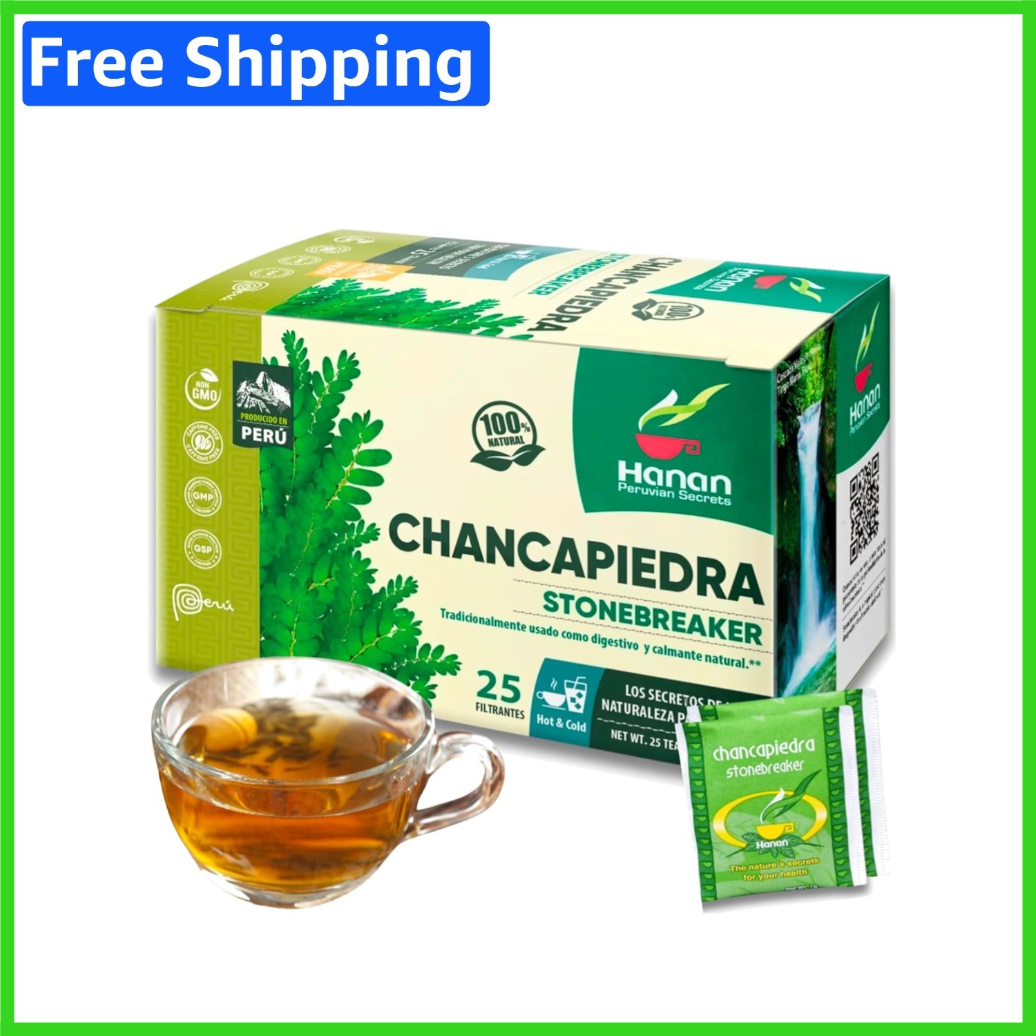 Hanan Chanca Piedra Tea – , Caffeine-Free Herbal Support for Digestion