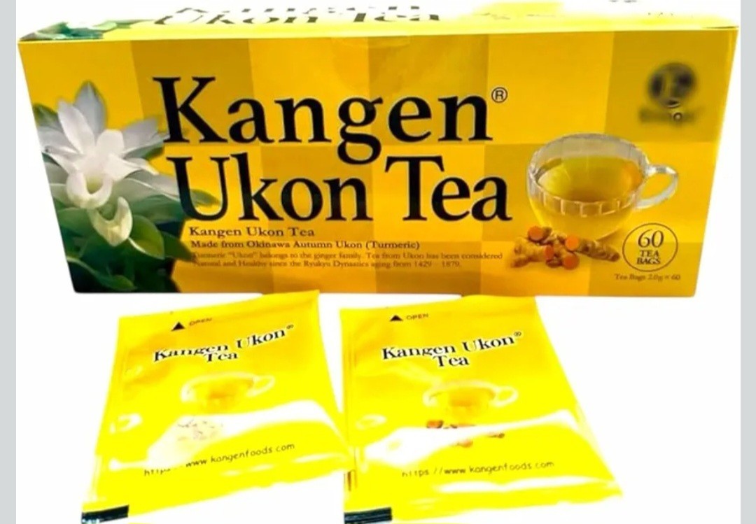 Kangen Ukon Tumeric Tea,60 Bags 100% organic, Sealed New in Enagic,Okinawa,Japan