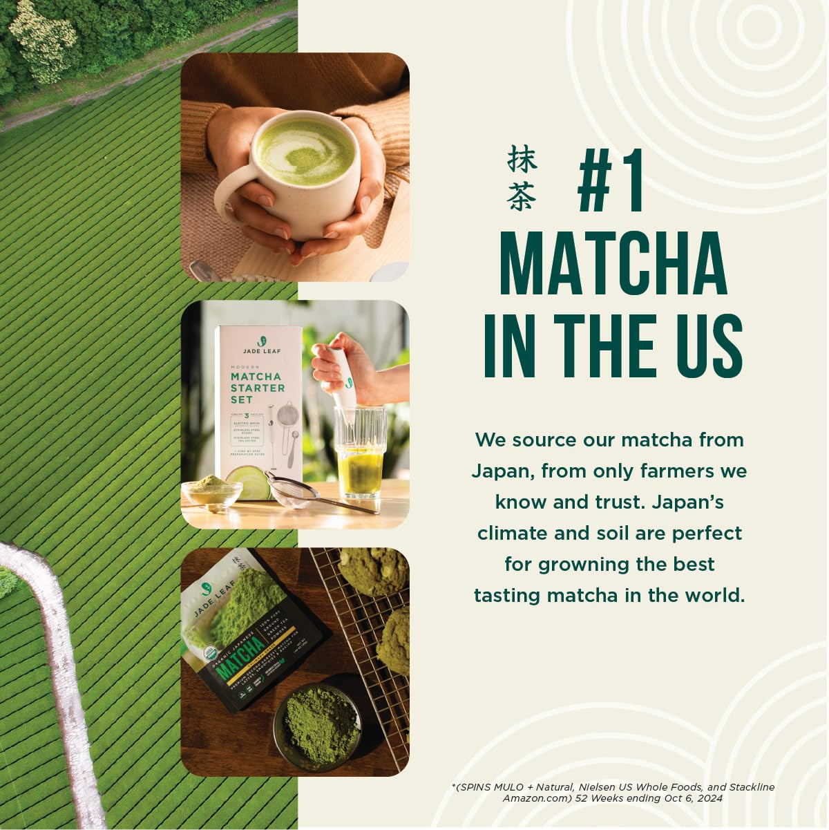 Jade Leaf Matcha Organic Culinary Grade Matcha Powder – Japanese Green Tea for B