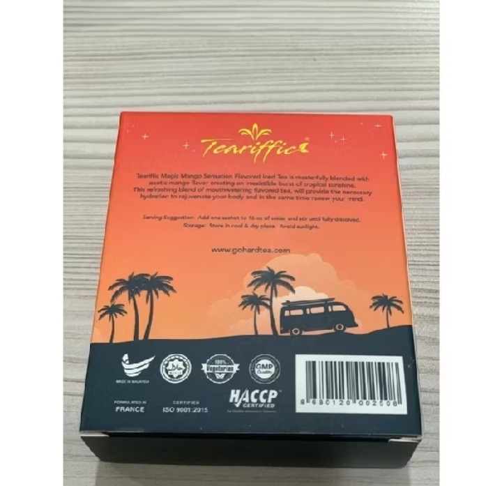3, 6, 12 Sachets Teariffic Magic Mango Sensation Sexual Men Herb Energy Coffee