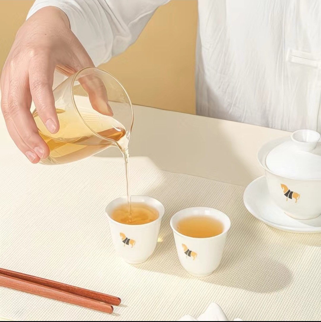 Ba Ma Tea Fuding White Tea Shou Mei 2022 Aged Leaf 357g Cake Premium Grade