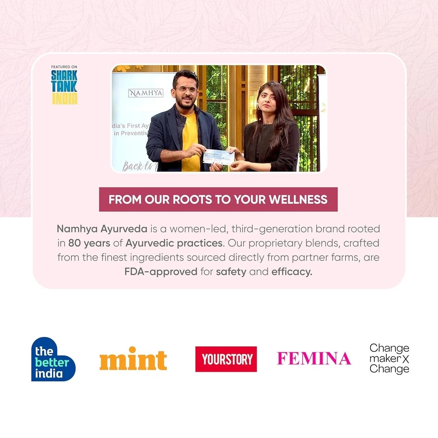 NAMHYA Womens Health Tea | Herbal Tea | PCOS tea for women | Loaded with Natura