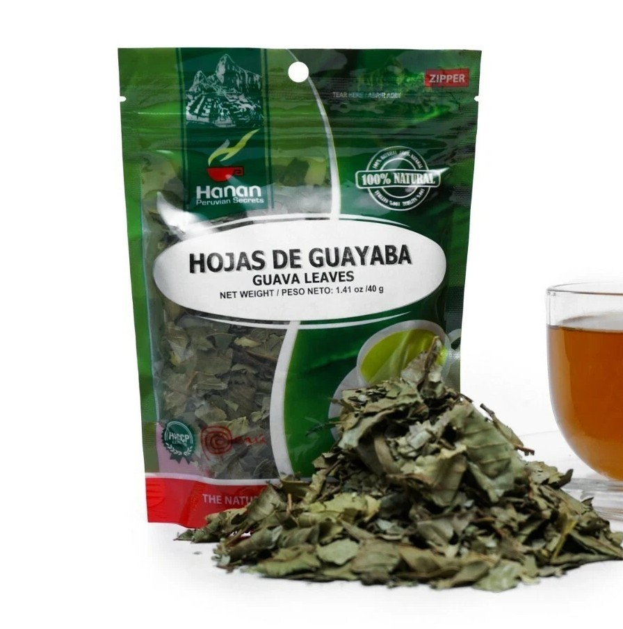 Guayaba Herbal Tea | Loose Leaf Guava Tea | 1.41 oz | 100% Natural Guava Leaves