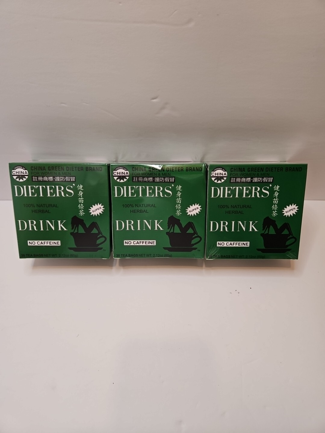 China Green Dieters Tea by Uncle Lee Detox Tea with Senna Laxative Constipation