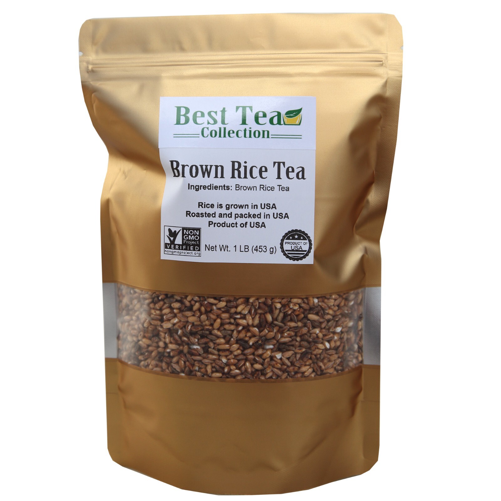 Brown Rice Tea Roast – Product of USA | 1 lb – Best Tea Collection