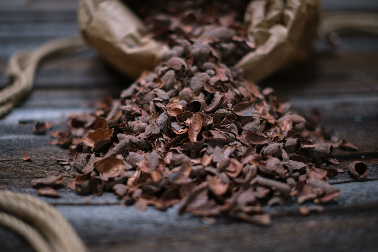 Organic Cacao Tea, loose leaf tea, 2 pounds