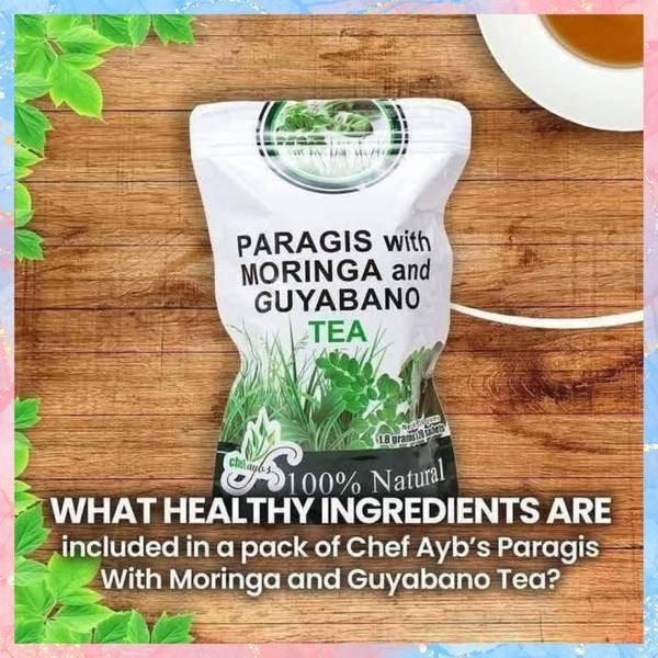 Chef Aybs Paragis Tea with Moringa and Guyabano Chef Ayb’s (20 Tea bags)