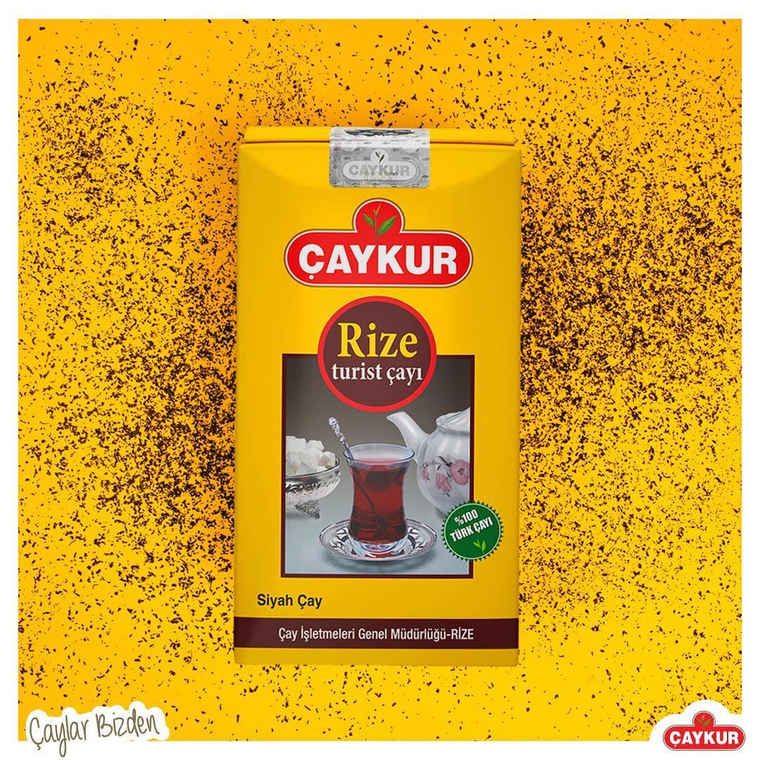 Rize Turist Black Tea, Authentic Turkish Loose Leaf Tea, Rich Aroma & Smooth Tas