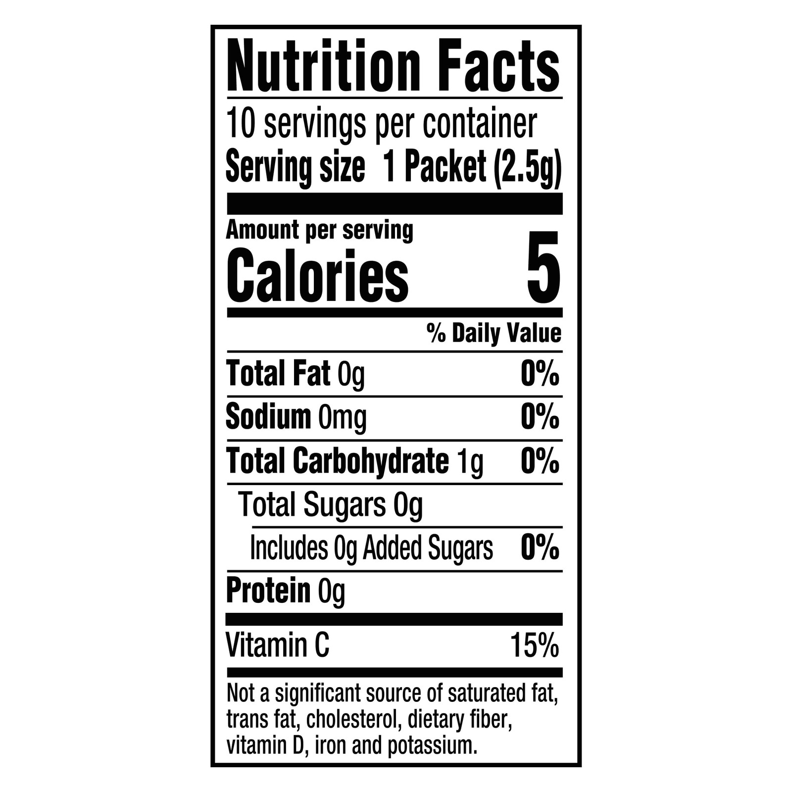 Crystal Light On The Go Peach Mango Green Tea Drink 0.8 Ounce (Pack of 15)