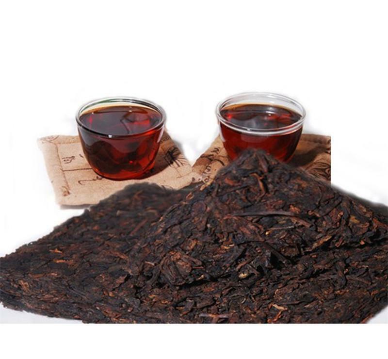 Ripe Pu Erh Tea Brick Shu Pu Erh Chinese Dark Tea Aged Tea Cake