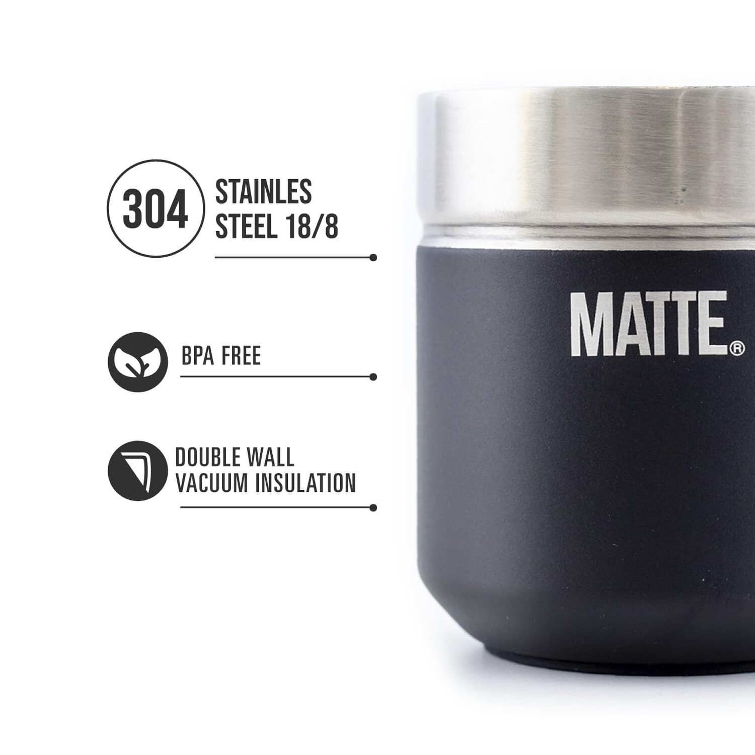 Matte 6.5 oz Yerba Mate Gourd and Bombilla Set – Includes DS Pro Box – BPA Fr…