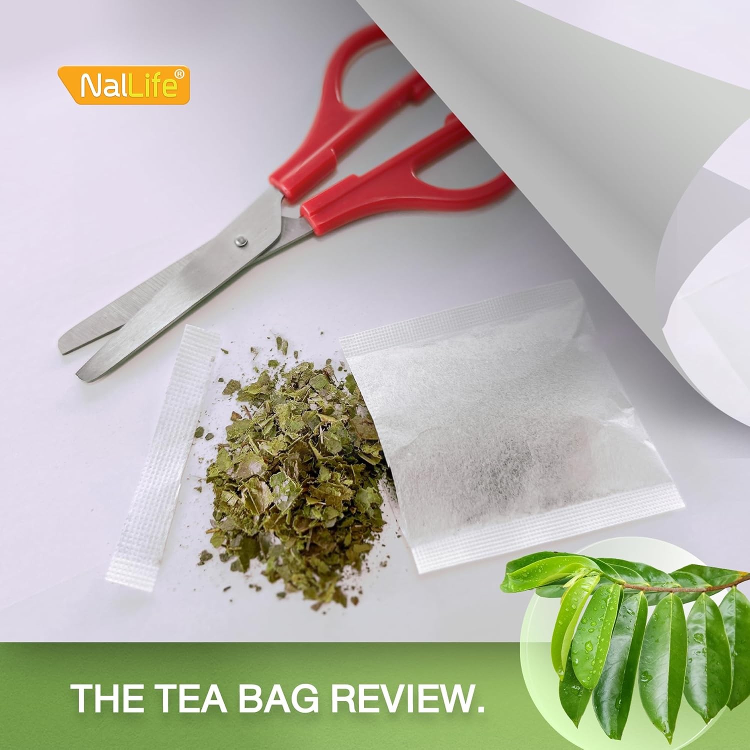 NalLife Soursop Tea Bags 30 Count Tea from 100% Soursop Leaves Caffeine Free No
